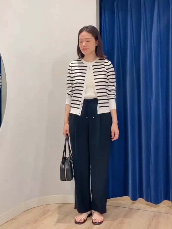 2025.08.16 ボーダーカーディガン サムネイル画像