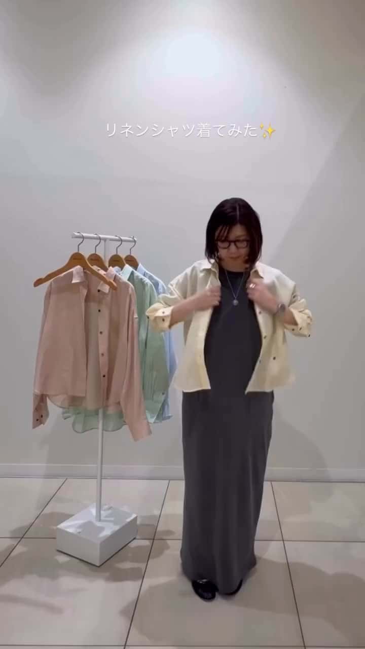 2026.04.04 リネンシャツとカットワンピでリラックスコーデ サムネイル画像