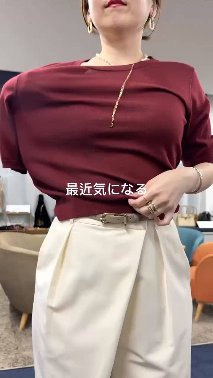 2025.10.02 ＂５分袖ニット＂寒くなったらこう着る❣️ サムネイル画像
