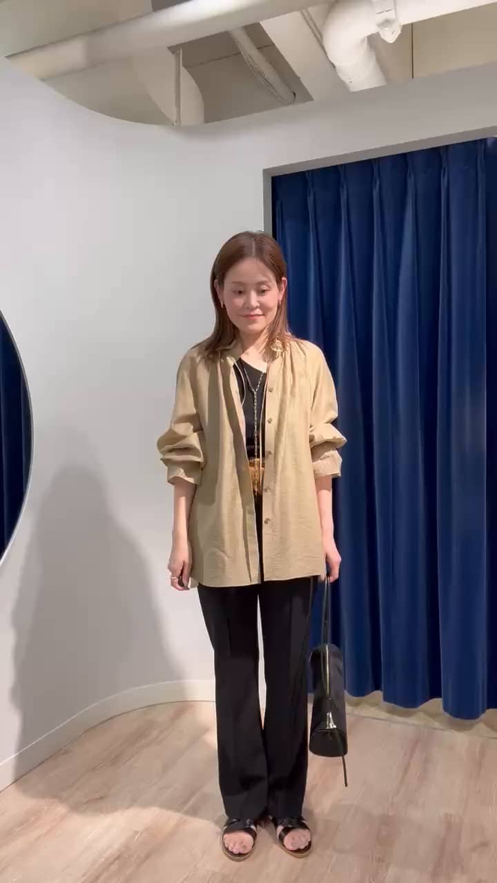 2026.04.09 ウォッシャブルシアーオーガンジーフリルネックブラウス🌿 サムネイル画像