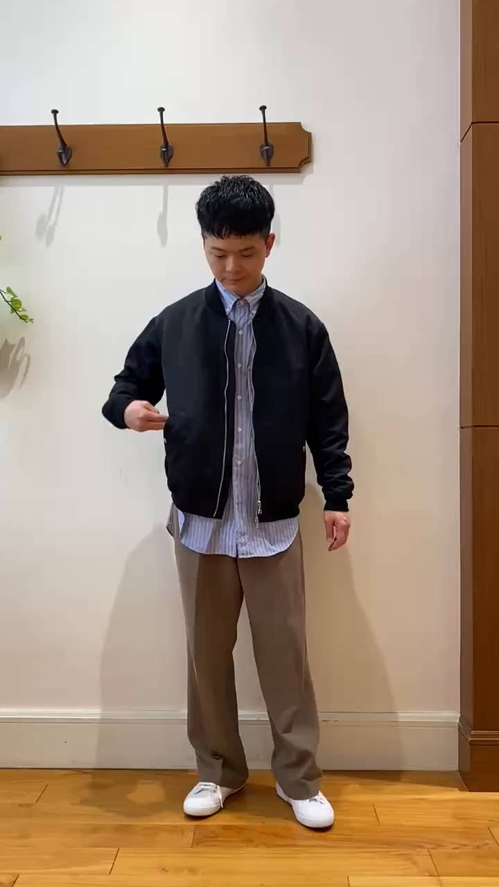 ACTIVE SECT】《限定展開》撥水ナイロンMA-1 25SS（5-0086-1-51-804