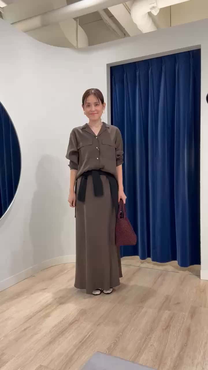 2025.09.06 ウォッシャブルフィブリルサテンセットアップ🌿 サムネイル画像