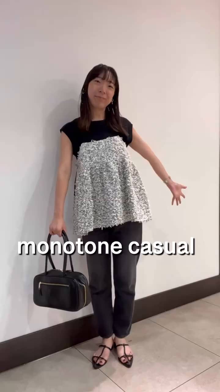 2025.07.13 モノトーンカジュアル サムネイル画像