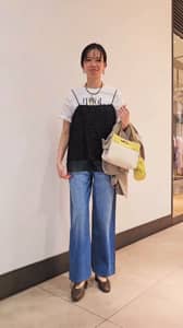 2026.03.16 フェザースパンコールチュールキャミブラウス🖤 サムネイル画像