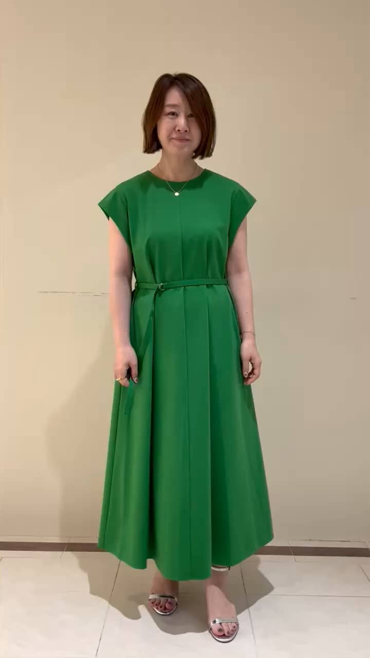 2024.07.25 ウォッシャブルポンチフレアワンピース サムネイル画像