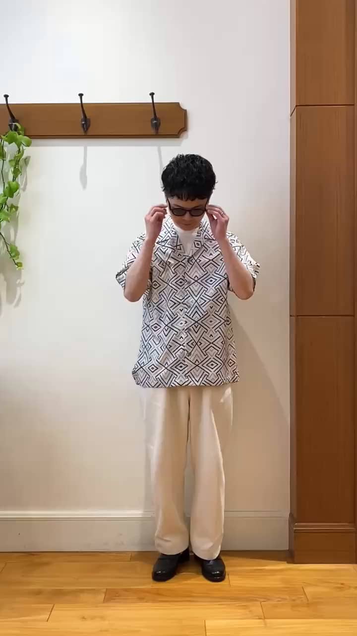 2025.05.31 夏にピッタリ！機能性抜群の柄シャツ☀️ サムネイル画像