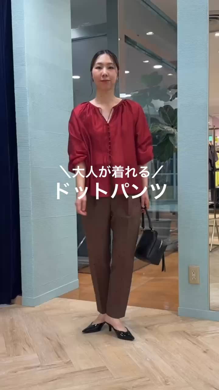 2026.08.18 ドットパンツ4コーデ サムネイル画像