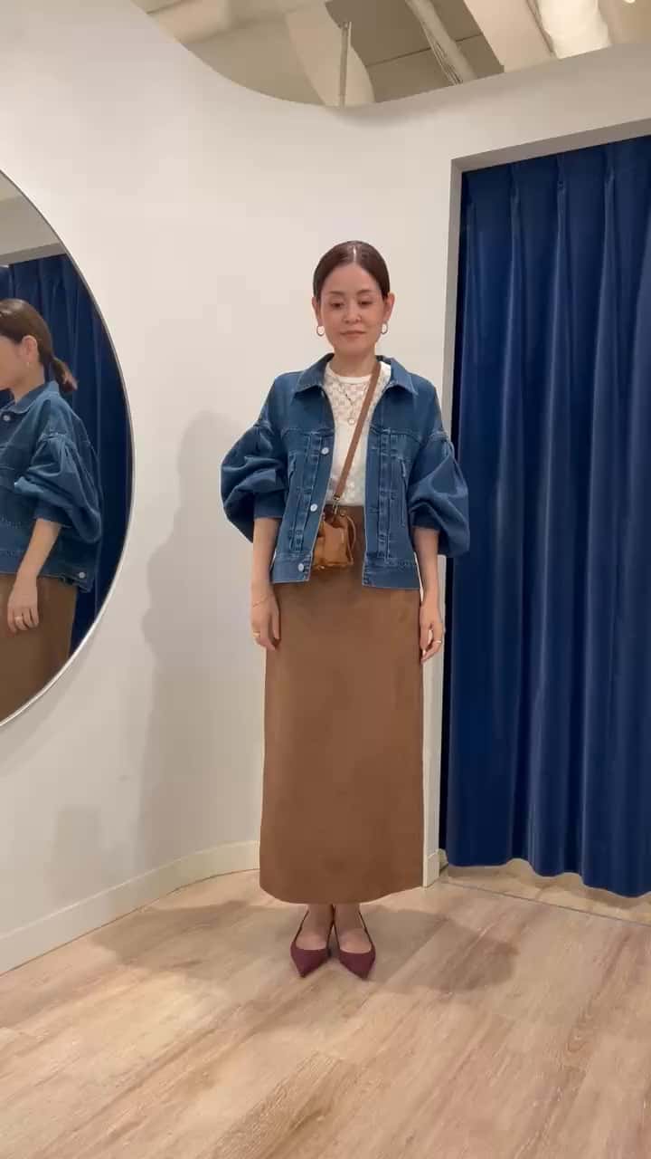 2025.09.26 フェイクスエードハイウエストタイトスカート🌿  サムネイル画像