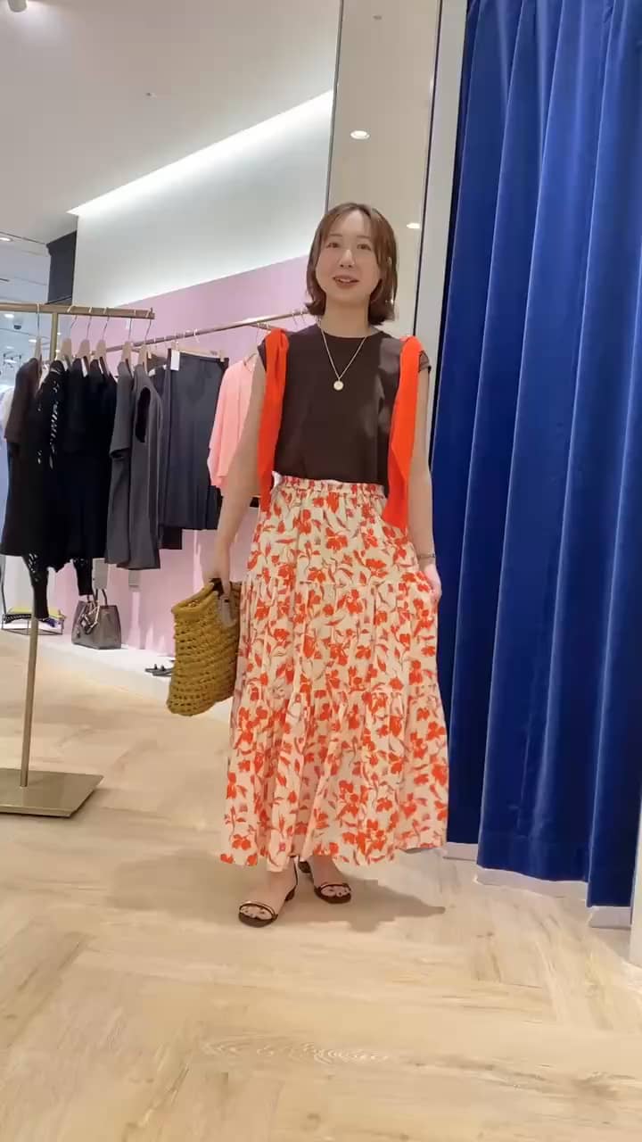 2025.06.12 夏のオレンジコーデ🍊 サムネイル画像