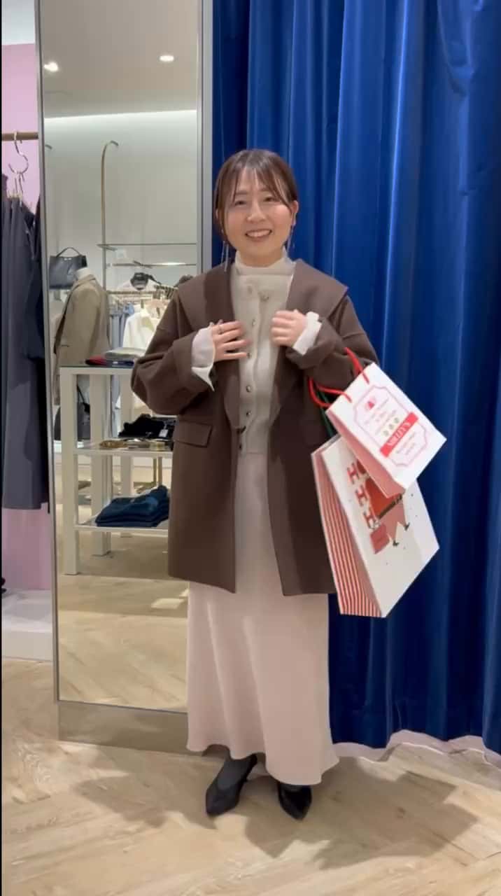 2025.11.23 冬のお出かけワントーンコーデ サムネイル画像