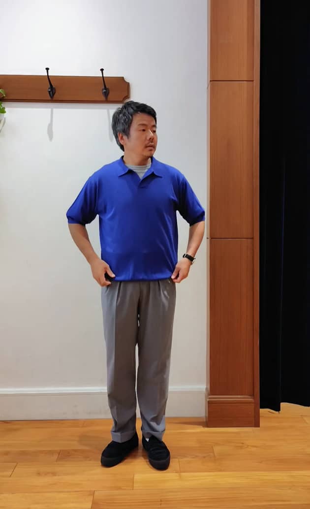 2025.06.03 スキッパーニットを使った大人コーデ サムネイル画像