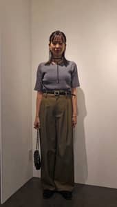 2026.09.09 チノカーブパンツ🫒 サムネイル画像