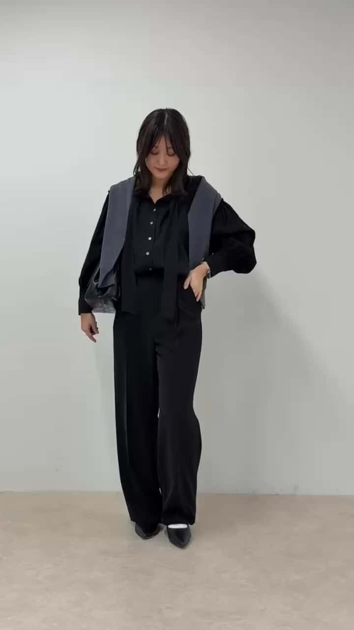 2025.11.28 オールブラックで魅せる、艶やかシルエットコーデ サムネイル画像