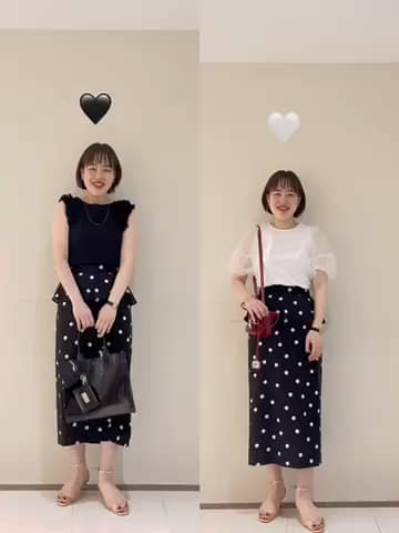 2025.06.01 大人甘モノトーンコーデ サムネイル画像