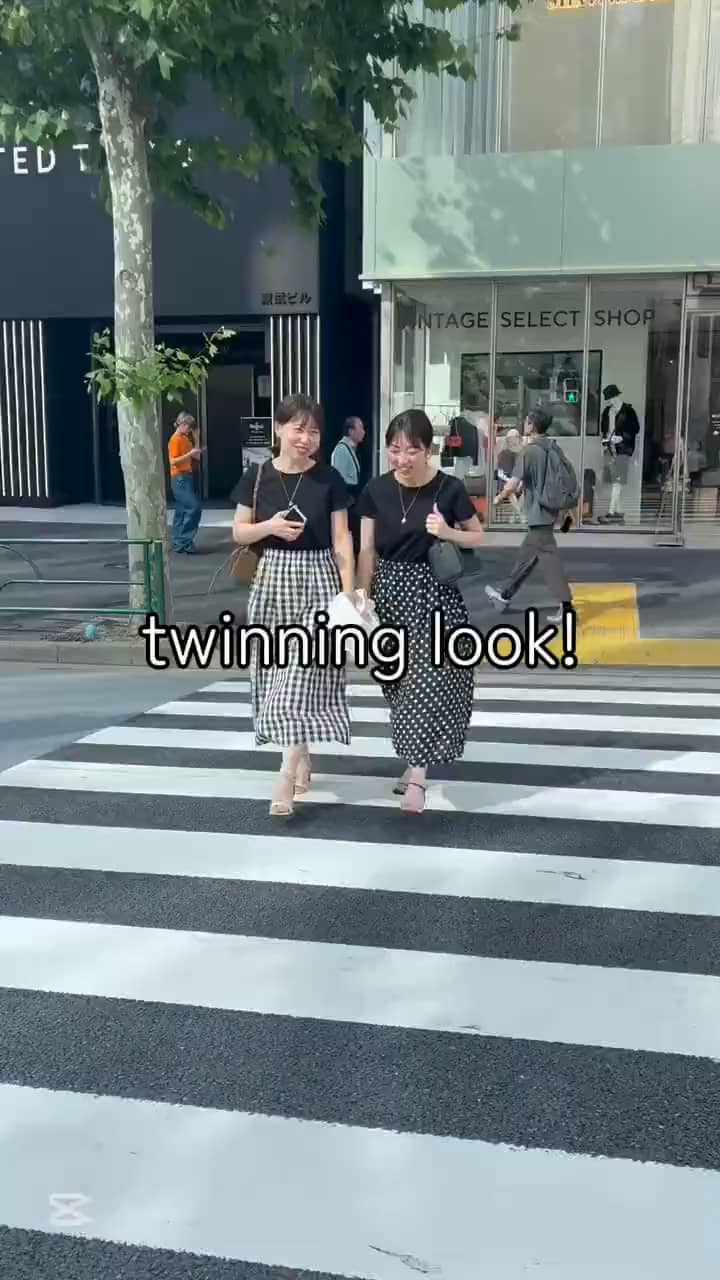 2025.05.22 twinning look👀！ サムネイル画像