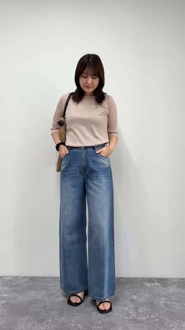 2025.06.11 ラメ×デニムで大人ナチュラルコーデ サムネイル画像