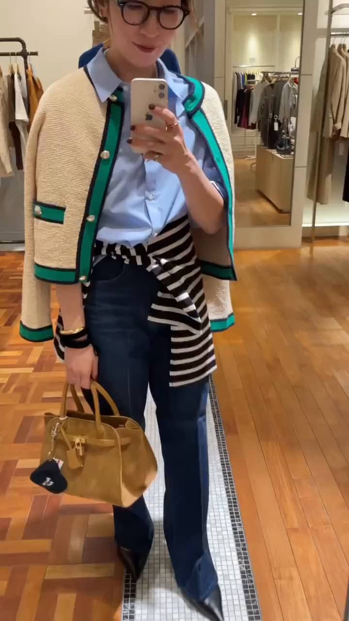 2025.10.15 大人カジュアル派！ブルーシャツコーデ サムネイル画像