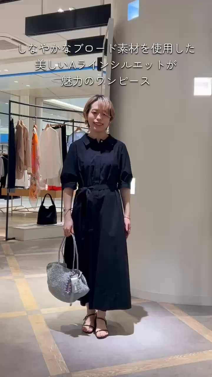 2026.04.19 ウォッシャブルAラインタックワンピース⠀ サムネイル画像