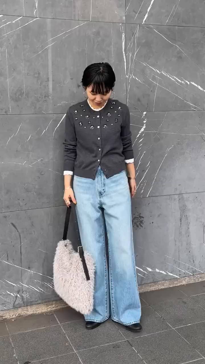 2025.12.12 ビジューカーディガンコーデ✨ サムネイル画像