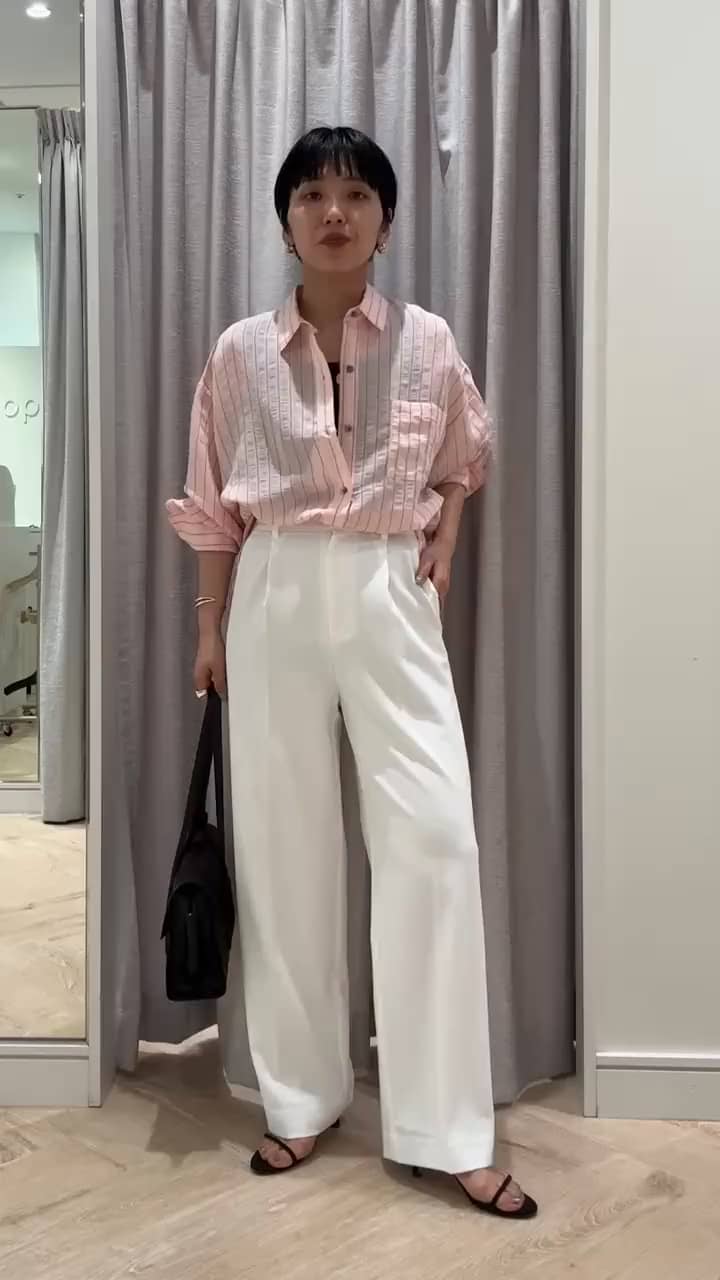 2026.07.25 ピンクシャツコーデ👚 サムネイル画像