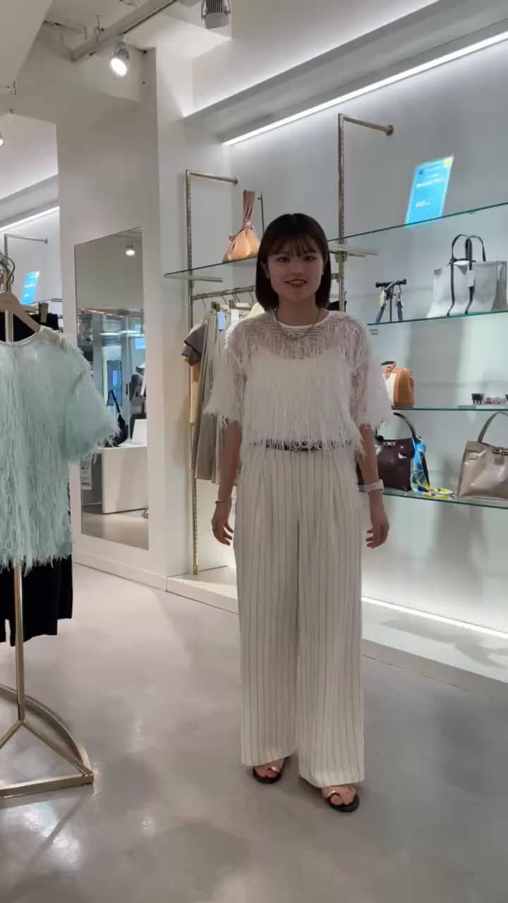 2026.08.06 フェザートップスコーデ🤍 サムネイル画像