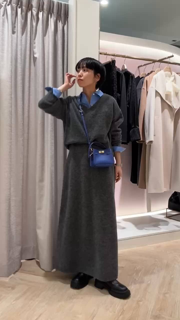 待望の再入荷‼️】フワフワクルーネックジャケット🧶｜MOVIE詳細