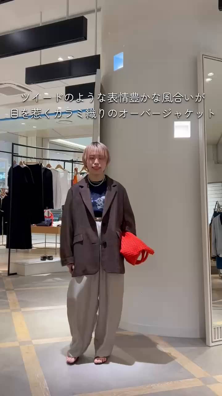 2026.04.11 ウォッシャブルカラミオーバージャケット⠀ サムネイル画像