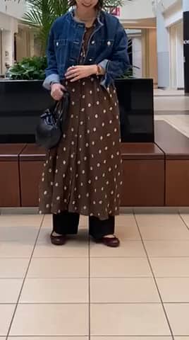 2023.09.12 2wayデニムブルゾンと刺繍ワンピース サムネイル画像