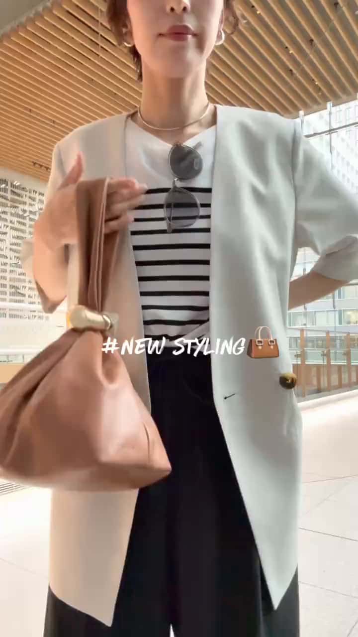 2026.06.16 半袖ジャケット　カジュアルコーデ👜 サムネイル画像