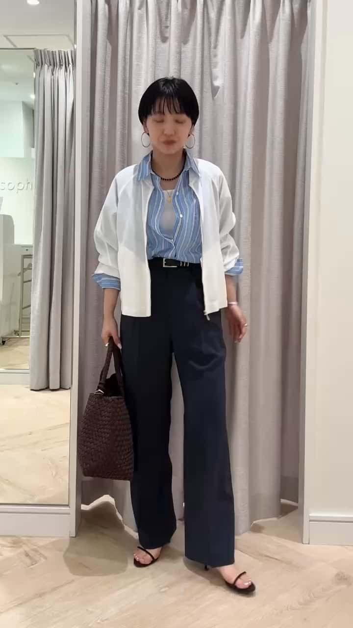 2026.04.17 ブルゾンを使ったオフィスカジュアルコーデ👔 サムネイル画像