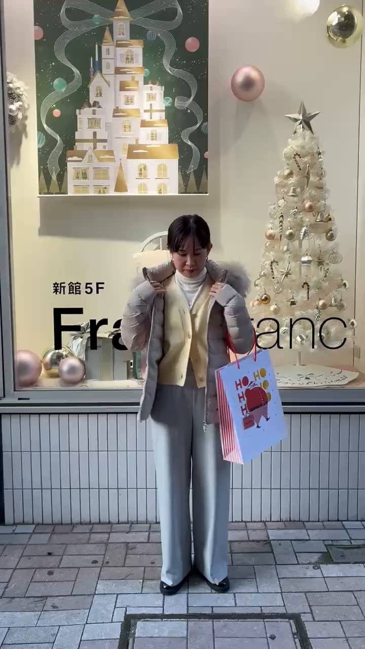 2025.12.05 CAPE HORNダウンを使ってお出掛けコーデ サムネイル画像