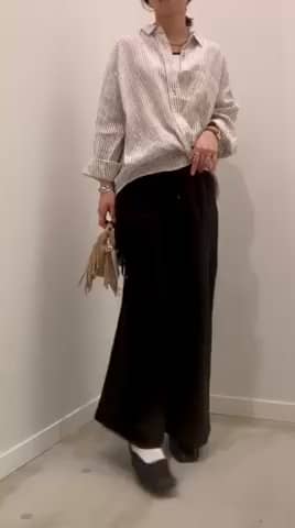 2026.04.21 リネンカシュクールシャツ サムネイル画像