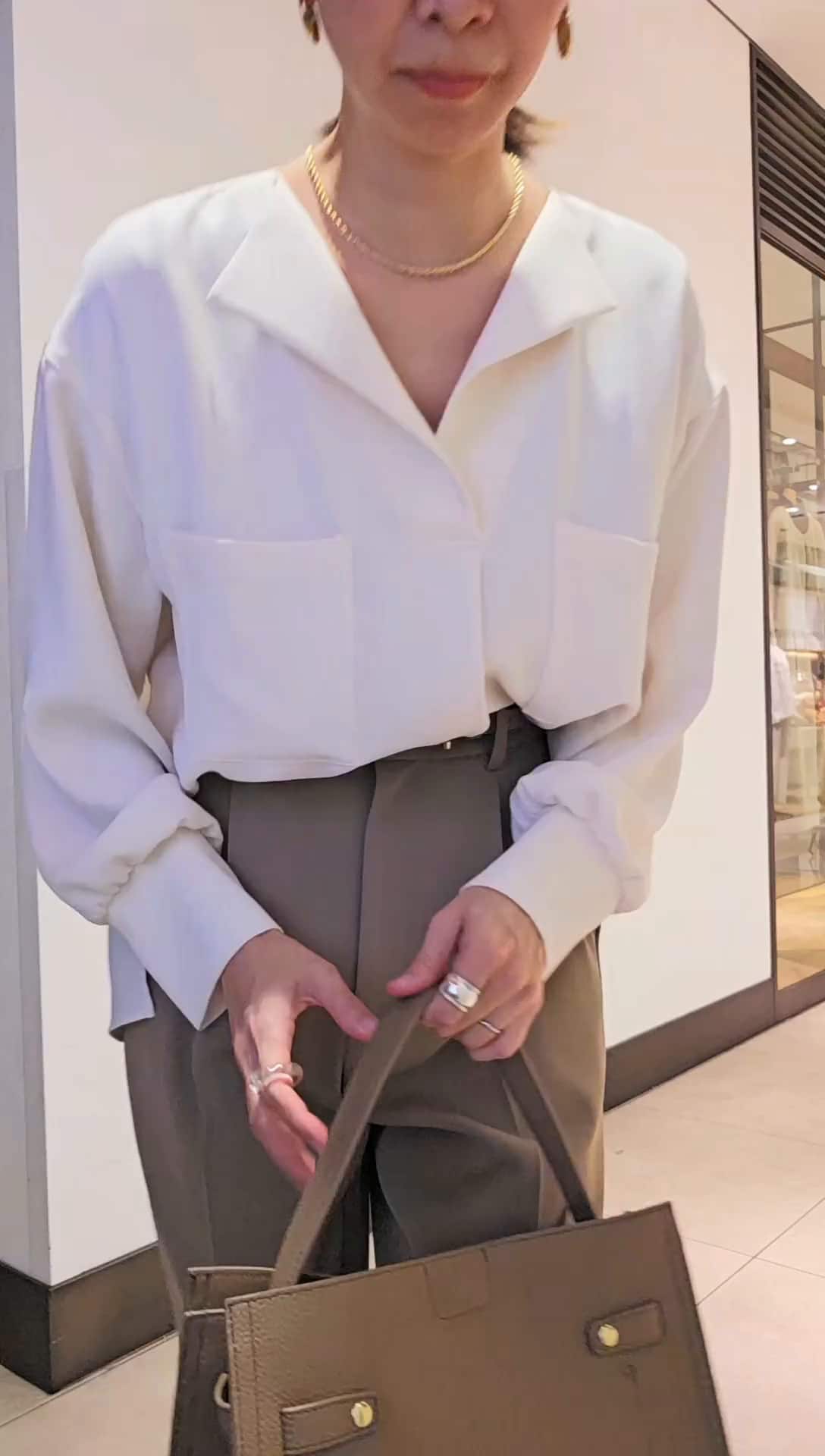 2025.12.02 強撚ツイルワイドパンツ🤎 サムネイル画像