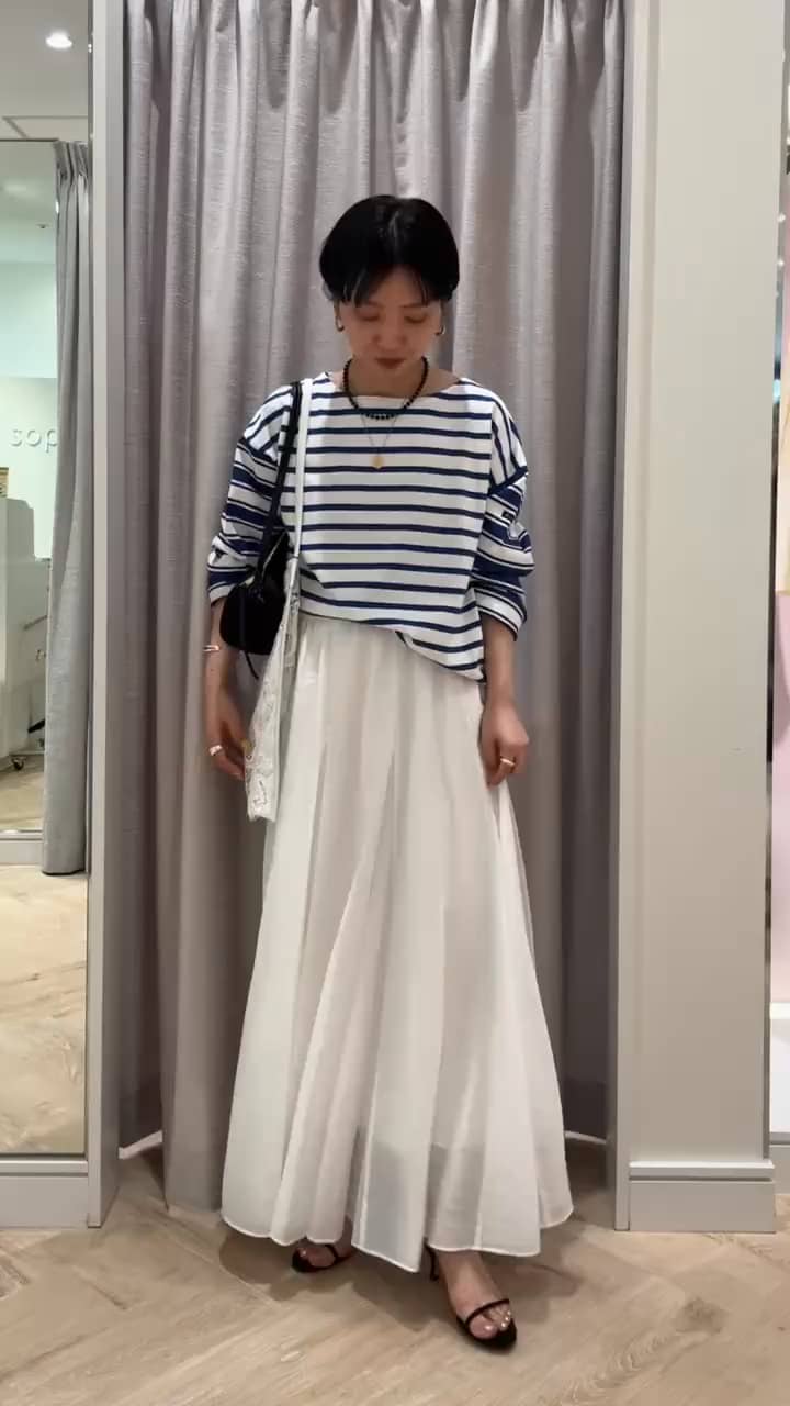 2026.04.24 大人カジュアルなボーダーコーデ🤍 サムネイル画像