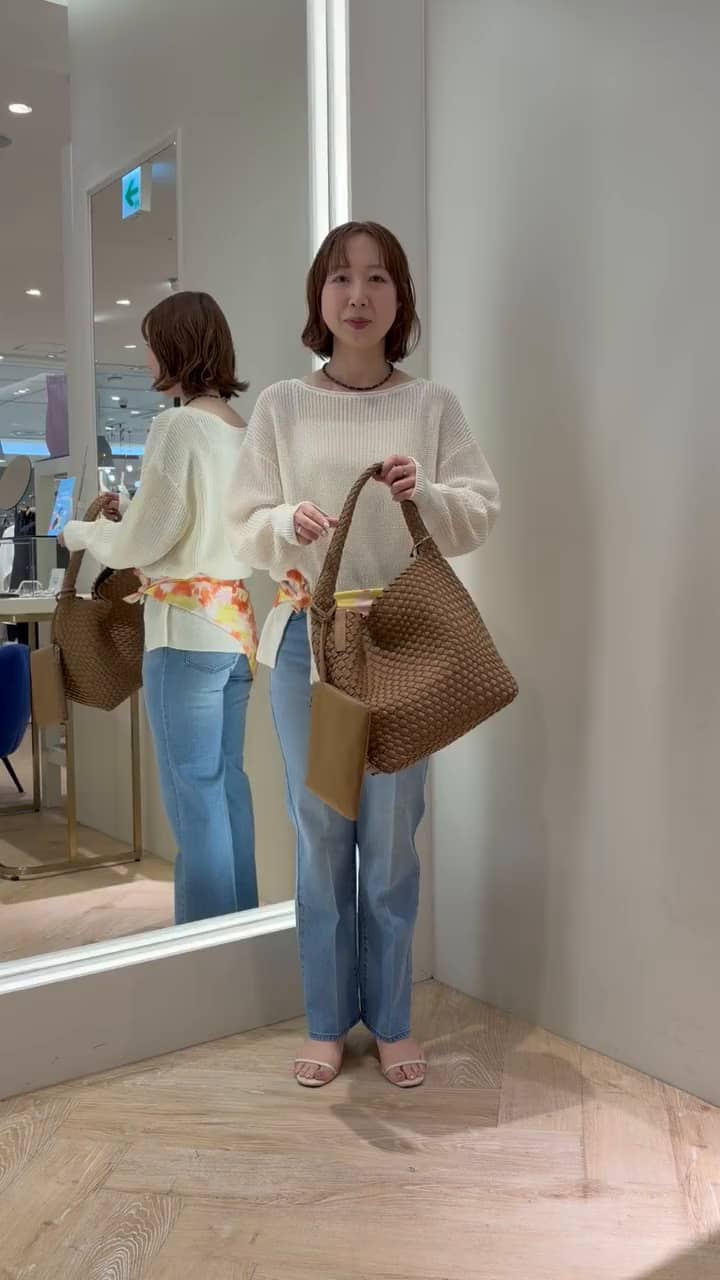 2026.03.17 春のカジュアルコーデ　メッシュバッグ🌿 サムネイル画像