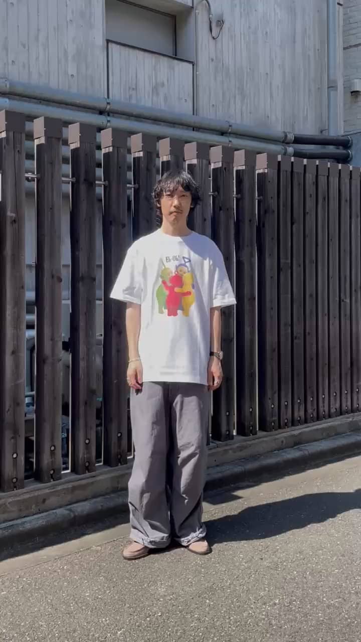 2025.05.05 GOOD ROCK SPEEDのテレタビーズTシャツを使った夏コーデ サムネイル画像