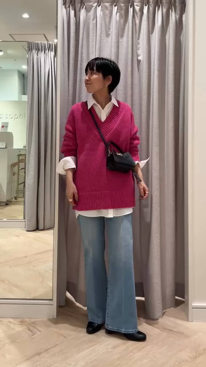 2025.11.22 ピンクニットコーデ☺️🩷 サムネイル画像