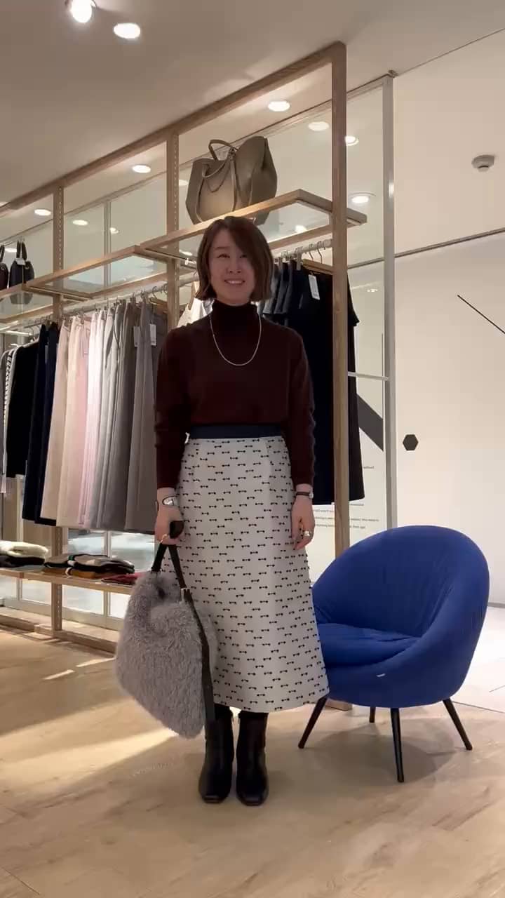 2025.11.28 リボンジャガード Aラインスカート サムネイル画像