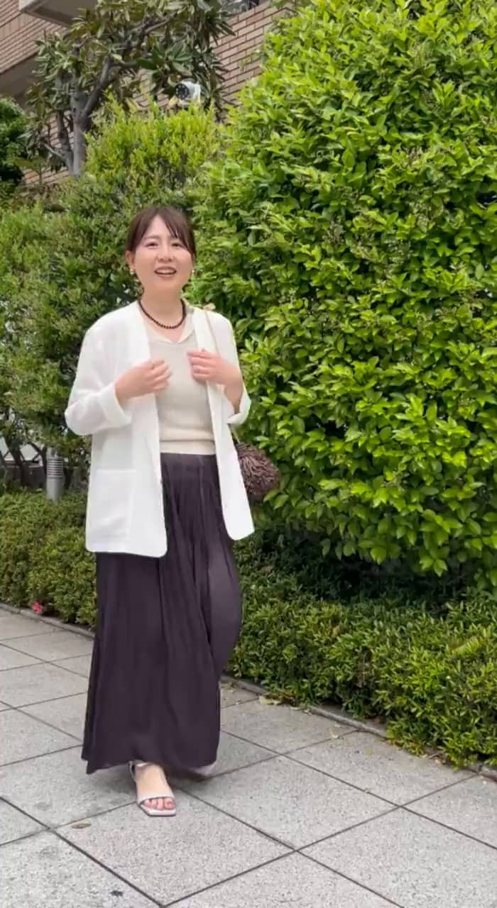 2026.04.25 大人夏のワントーンコーデ サムネイル画像