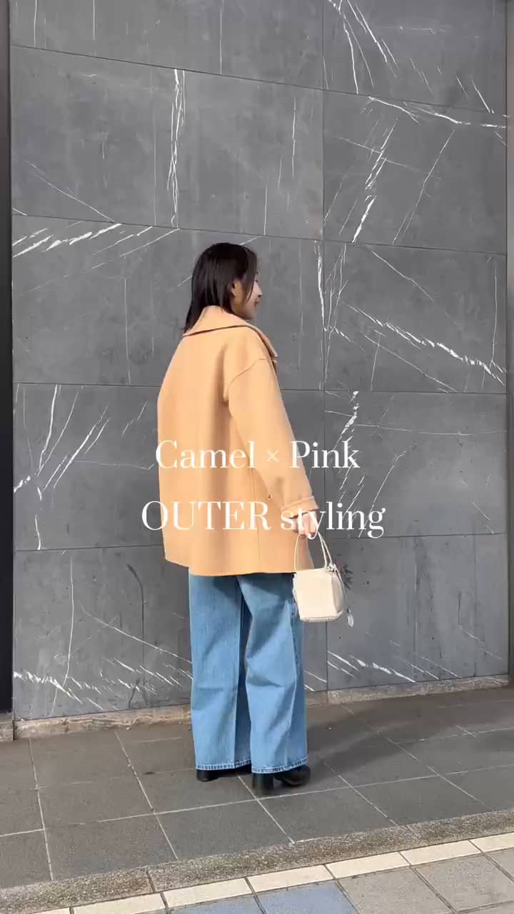 2025.12.08 Camel × Pink OUTER styling サムネイル画像