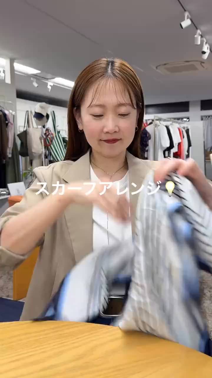2026.04.28 スカーフアレンジ💡 サムネイル画像