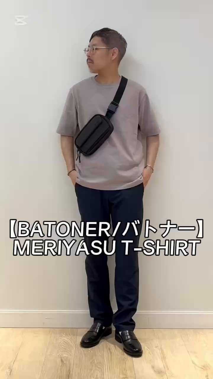 2025.05.22 【BATONER/バトナー】MERIYASU T-SHIRT サムネイル画像