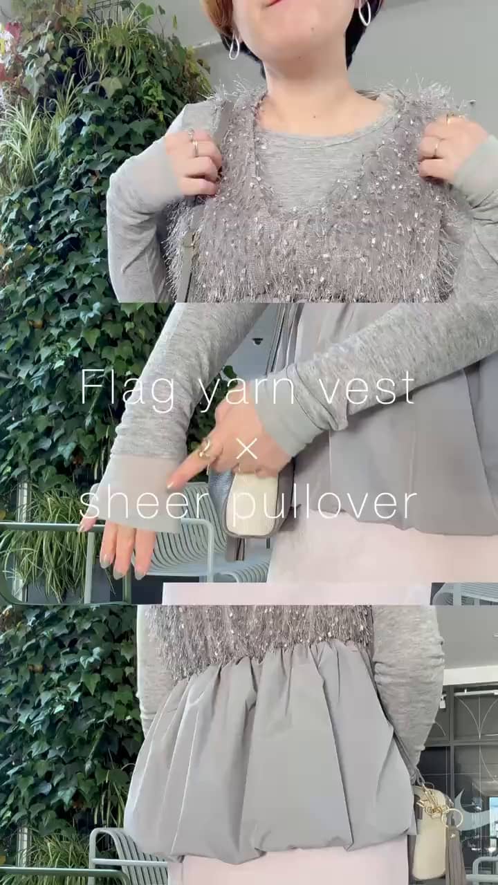 2026.02.09 春先取り🌸シアーなレイヤードコーデ🫥 サムネイル画像