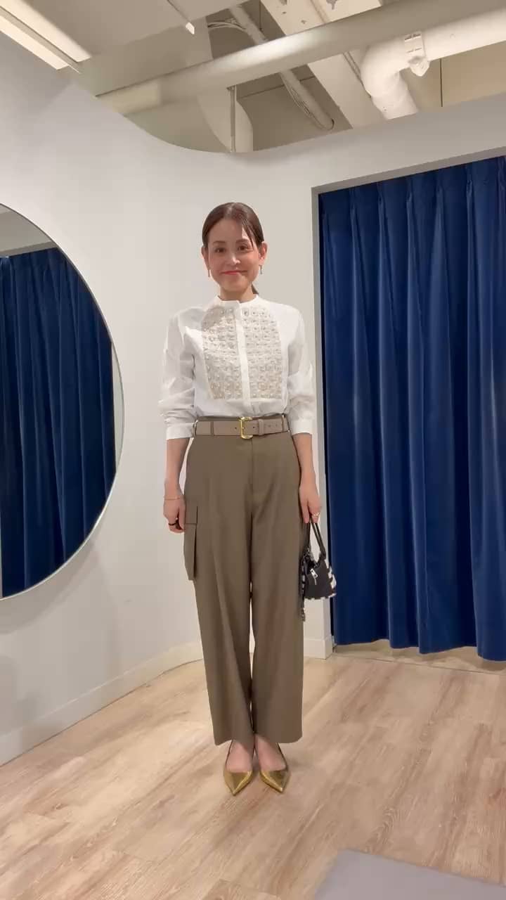 2025.09.28 パールラメレースブラウス🌿 サムネイル画像