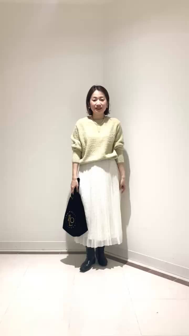 2025.12.23 ラメシャギーニット華やぎコーデ サムネイル画像