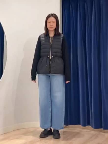 2025.10.28 【TAION/タイオン】別注ニットコンビダウンジャケット サムネイル画像