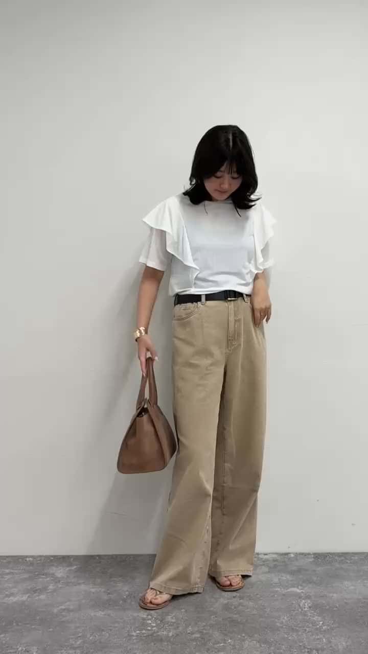 2025.07.02 ＼1枚で可愛い！大人の甘すぎないフリルコーデ／  サムネイル画像