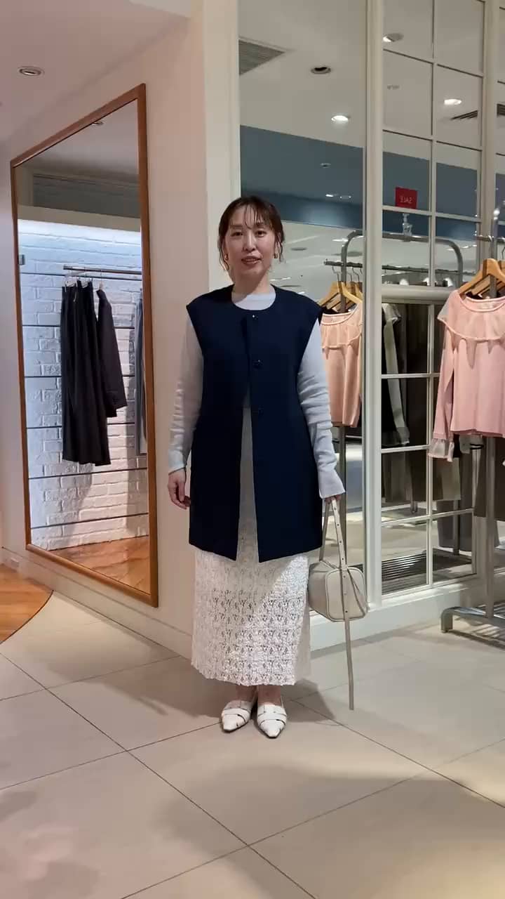 2026.02.03 セレモニー後のジレ着回しコーデ サムネイル画像