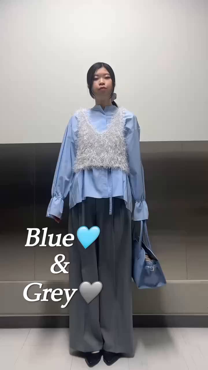 2026.02.27 春のブルー×グレーコーデ🩵🩶 サムネイル画像
