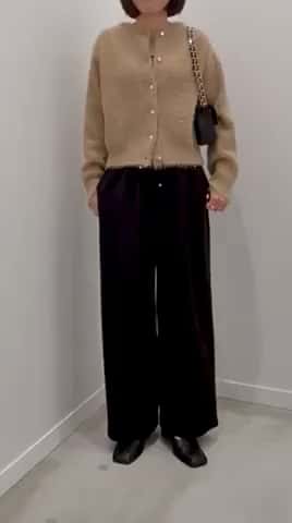 2026.10.12 シャギーカーディガン×とろみwarmパンツ サムネイル画像